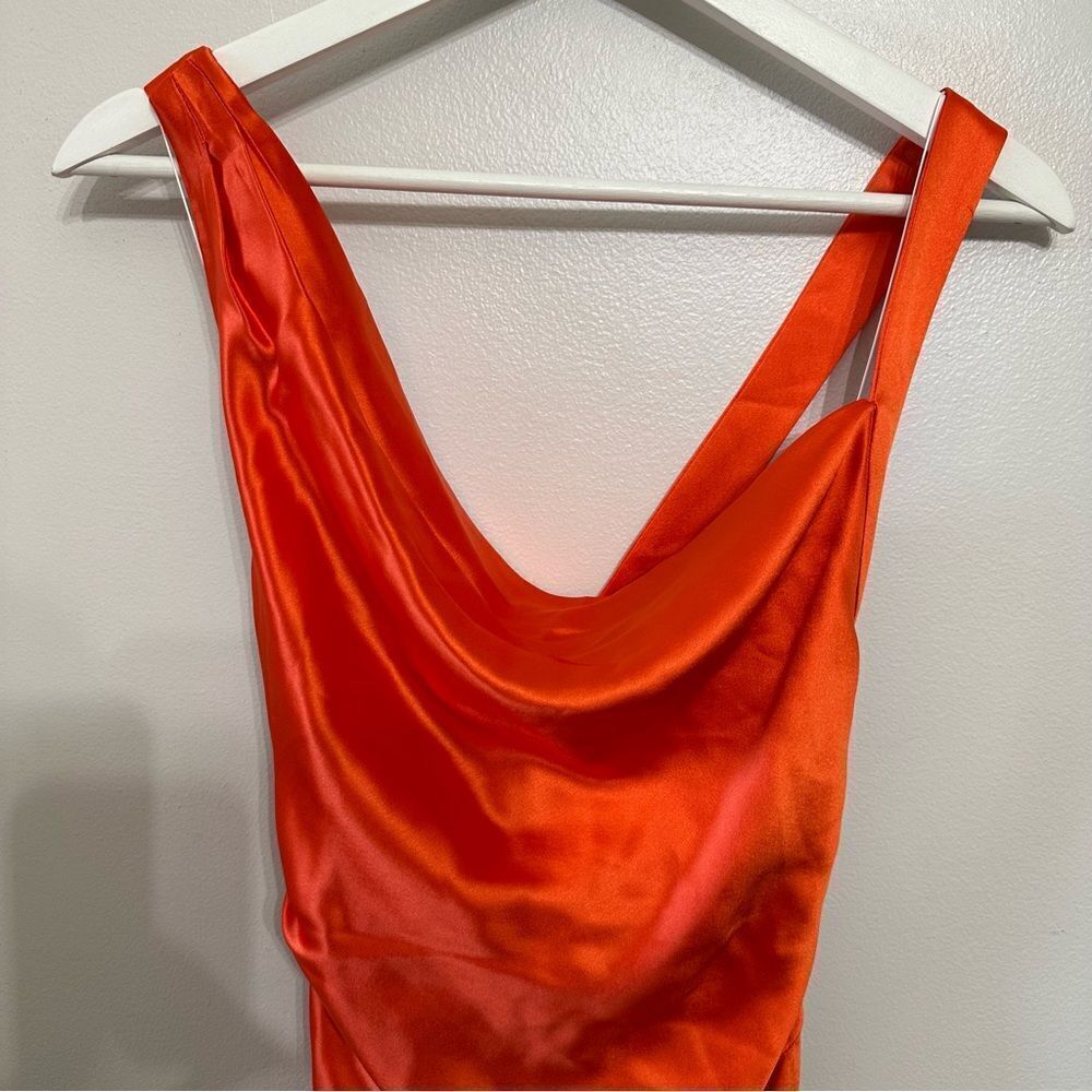 Acler Edenbridge Tangerine Dress - Picture 4 of 8